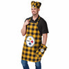 Pittsburgh Steelers NFL Plaid Chef Hat