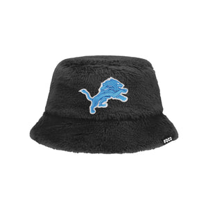 Detroit Lions NFL Reversible Faux Fur Bucket Hat