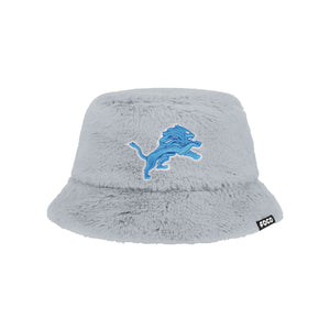 Detroit Lions NFL Reversible Faux Fur Bucket Hat