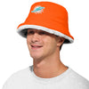 Miami Dolphins NFL Reversible Faux Fur Bucket Hat (PREORDER - SHIPS LATE OCTOBER)