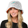 Miami Dolphins NFL Reversible Faux Fur Bucket Hat (PREORDER - SHIPS LATE OCTOBER)