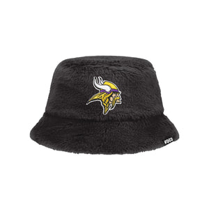 Minnesota Vikings NFL Reversible Faux Fur Bucket Hat