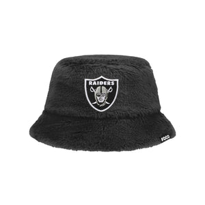 Las Vegas Raiders NFL Reversible Faux Fur Bucket Hat