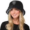 Las Vegas Raiders NFL Reversible Faux Fur Bucket Hat (PREORDER - SHIPS LATE OCTOBER)