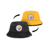 Pittsburgh Steelers NFL Reversible Faux Fur Bucket Hat (PREORDER - SHIPS LATE OCTOBER)