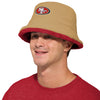 San Francisco 49ers NFL Reversible Faux Fur Bucket Hat (PREORDER - SHIPS LATE OCTOBER)
