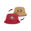San Francisco 49ers NFL Reversible Faux Fur Bucket Hat (PREORDER - SHIPS LATE OCTOBER)