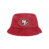San Francisco 49ers NFL Reversible Faux Fur Bucket Hat (PREORDER - SHIPS LATE OCTOBER)