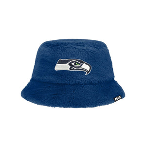 Seattle Seahawks NFL Reversible Faux Fur Bucket Hat