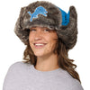Detroit Lions NFL Faux Fur Trapper Hat (PREORDER - SHIPS LATE OCTOBER)