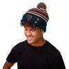 Chicago Bears NFL Horizontal Stripe Light Up Beanie