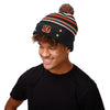 Cincinnati Bengals NFL Horizontal Stripe Light Up Beanie