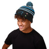 Carolina Panthers NFL Horizontal Stripe Light Up Beanie