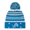 Detroit Lions NFL Horizontal Stripe Light Up Beanie