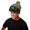 Green Bay Packers NFL Horizontal Stripe Light Up Beanie