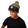 Pittsburgh Steelers NFL Horizontal Stripe Light Up Beanie