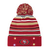 San Francisco 49ers NFL Horizontal Stripe Light Up Beanie