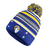 Los Angeles Rams NFL Horizontal Stripe Light Up Beanie