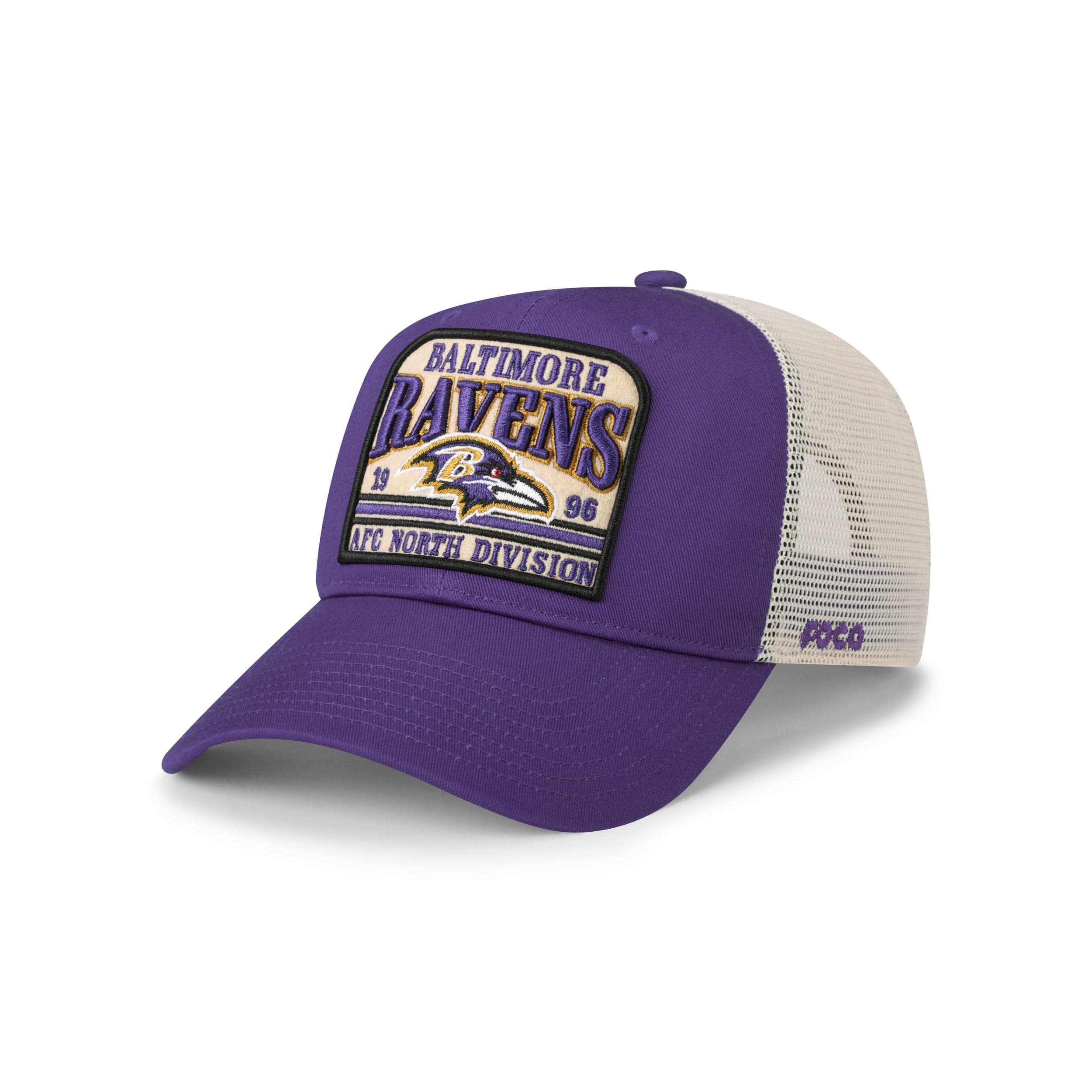 Baltimore Ravens NFL Truckstop Patch Trucker RF Cap