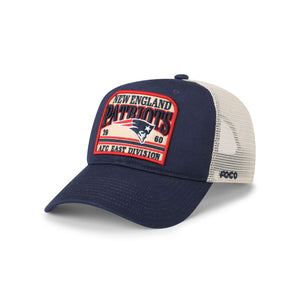 New England Patriots NFL Truckstop Patch Trucker RF Cap