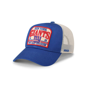 New York Giants NFL Truckstop Patch Trucker RF Cap