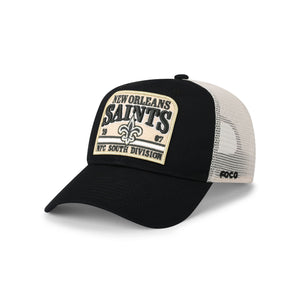 New Orleans Saints NFL Truckstop Patch Trucker RF Cap