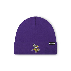 Minnesota Vikings NFL Purple Basic Primary Logo Beanie