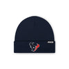 Houston Texans NFL Navy Basic Primary Logo Beanie (PREORDER - SHIPS LATE DECEMBER)