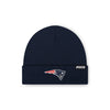 New England Patriots NFL Navy Basic Primary Logo Beanie (PREORDER - SHIPS LATE DECEMBER)