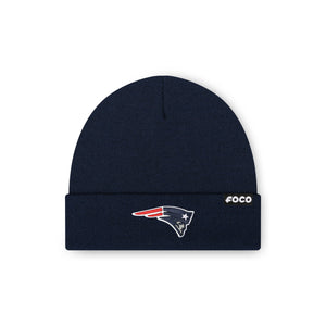 New England Patriots NFL Navy Basic Primary Logo Beanie
