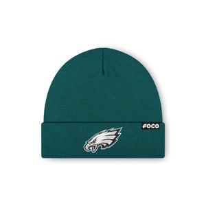 Philadelphia Eagles NFL Midnight Green Basic Primary Logo Beanie