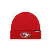 San Francisco 49ers NFL Red Basic Primary Logo Beanie