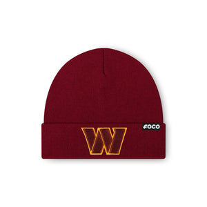 Washington Commanders NFL Maroon Basic Primary Logo Beanie