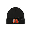 Cincinnati Bengals NFL Black Basic Primary Logo Beanie