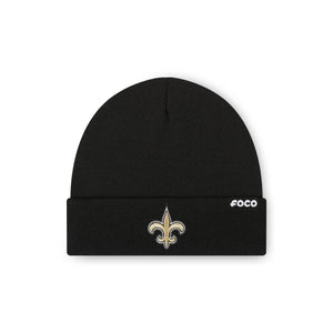 New Orleans Saints NFL Black Basic Primary Logo Beanie