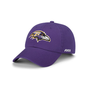 Baltimore Ravens NFL Purple Primary Logo Casual Cap