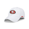 San Francisco 49ers NFL White Primary Logo Casual Cap