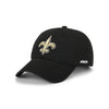 New Orleans Saints NFL Black Primary Logo Casual Cap