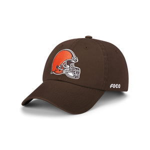 Cleveland Browns NFL Brown Primary Logo Casual Cap