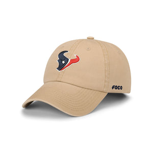 Houston Texans NFL Khaki Primary Logo Casual Cap
