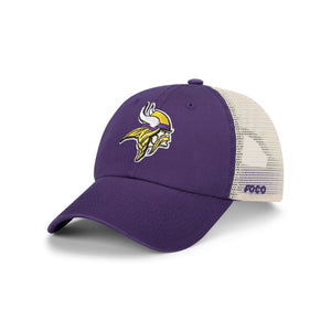 Minnesota Vikings NFL Primary Logo Casual Trucker Cap