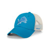 Detroit Lions NFL Glacier Blue Primary Logo Casual Trucker Cap (PREORDER - SHIPS LATE NOVEMBER)