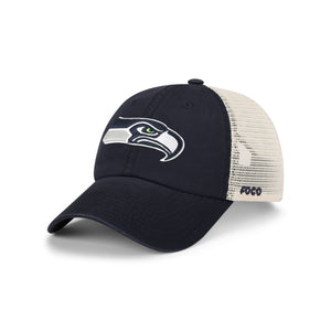 Seattle Seahawks NFL Primary Logo Casual Trucker Cap