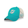 Miami Dolphins NFL Neptune Primary Logo Casual Trucker Cap