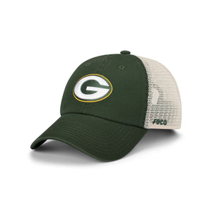 Green Bay Packers NFL Forrest Primary Logo Casual Trucker Cap