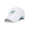 Miami Dolphins NFL White Primary Logo Casual Cap