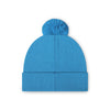 Detroit Lions NFL Glacier Blue Basic Primary Logo Pom Beanie