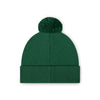 New York Jets NFL Dark Green Basic Primary Logo Pom Beanie