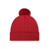 Arizona Cardinals NFL Dark Red Basic Primary Logo Pom Beanie