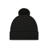 Las Vegas Raiders NFL Black Basic Primary Logo Pom Beanie